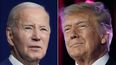El presidente Joe Biden y el exmandatario Donald J. Trump.