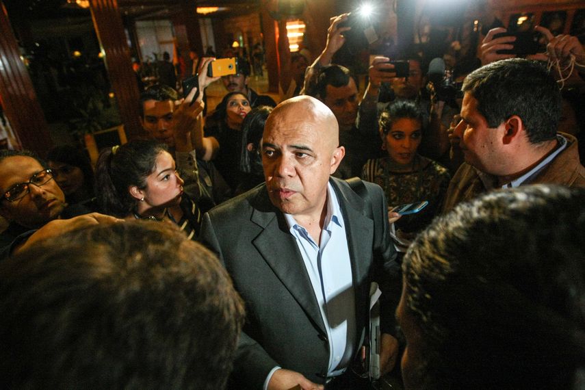 El secretario general de la MUD,&nbsp;Jesus&nbsp;Torrealba, es uno de los miembros de la oposición venezolana que participa en el diálogo con el Gobierno&nbsp;