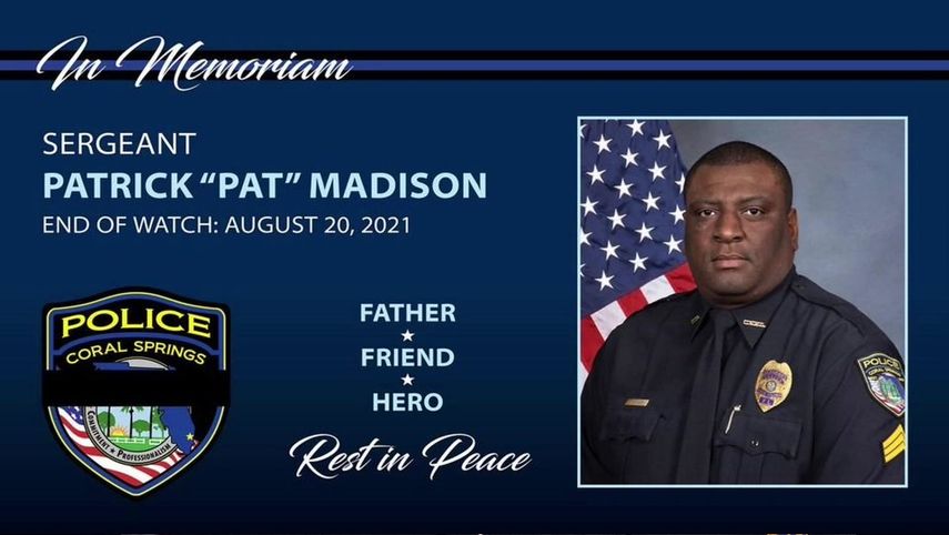 El oficial Patrick Pat Madison.