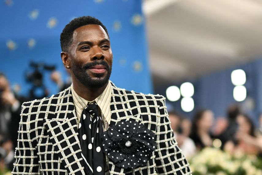 El actor estadounidense Colman Domingo llega a la Met Gala 2025 en el Museo Metropolitano de Arte el 5 de mayo de 2025 en Nueva York. La gala recauda fondos para el Instituto del Traje del Museo Metropolitano de Arte. Angela WEISS / AFP)
