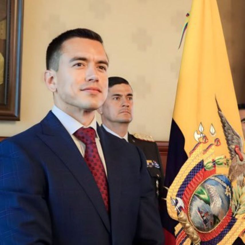 Daniel Noboa, presidente de Ecuador. (X de Noboa)