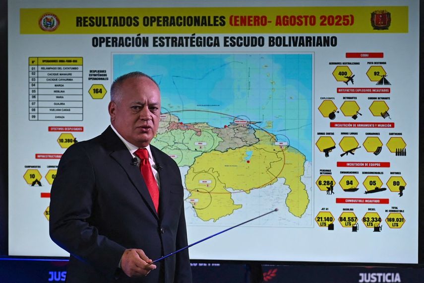 El número dos del régimen de Venezuela, Diosdado Cabello.&nbsp;