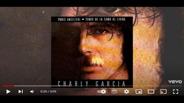 El cantautor argentino Charly García.