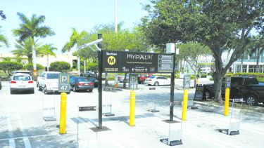 MyPark instalado en Dadeland Mall en Miami.