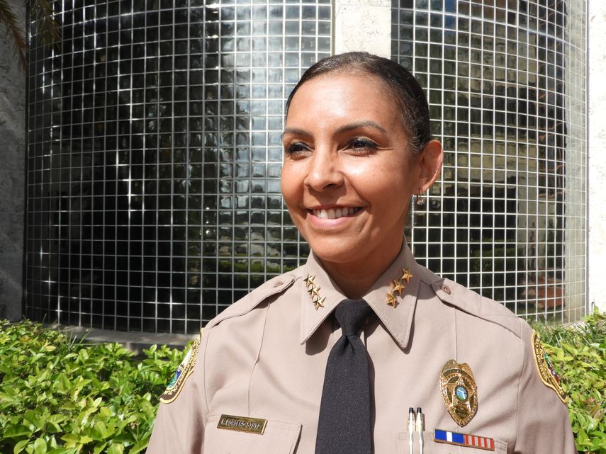 Rosie Cordero-Stutz,&nbsp; la primera sheriff del condado de Miami-Dade.&nbsp;