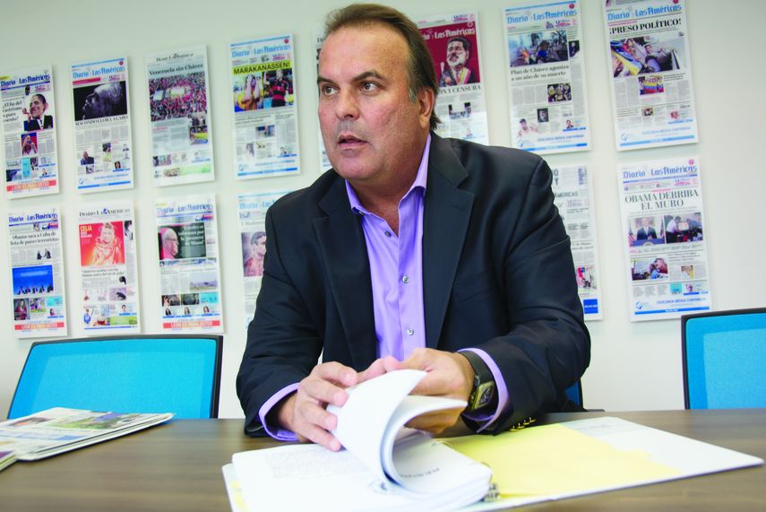 Rafael Ontiveros, uno de los dueños de esa empresa.