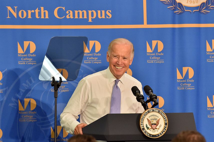 El vicepresidente destacó que el renacimiento de la economía no se debe a él o al presidente Obama, sino a que -refiriéndose a Estados Unidos- estamos en mejor condición que cualquier país del mundo porque somos una máquina de crecimiento, es el mejor