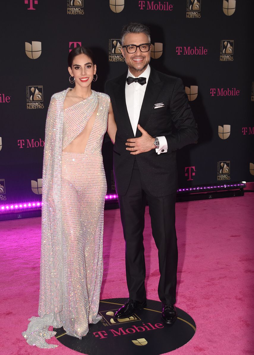Los actores mexicanos Sandra Echevarr&iacute;a y&nbsp;Jaime Camil.