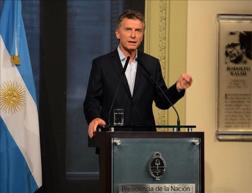 El presidente argentino, Mauricio Macri (CORTESIA) 