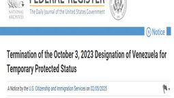 Oficializan en el Registro Federal el fin del TPS-2023 para más de 300,000 venezolanos