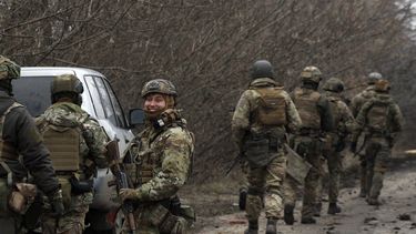 Tropas militares se preparan para la invasión bélica a Ucrania.&nbsp;