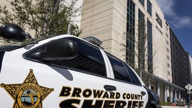 Vista de un vehículo de Policía del Condado Broward. Vista de un vehículo de Policía del Condado Broward.