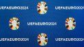 El logotipo oficial de la UEFA EURO 2024 en Alemania se presenta durante el lanzamiento de la marca UEFA EURO 2024 en Berlín, Alemania, el martes 5 de octubre de 2021. Alemania será la sede del torneo de fútbol UEFA EURO 2024. 
