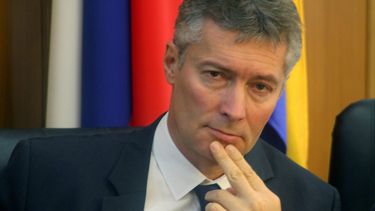 Yevgueni Roizman, alcalde de Yekaterimburgo,Rusia. 