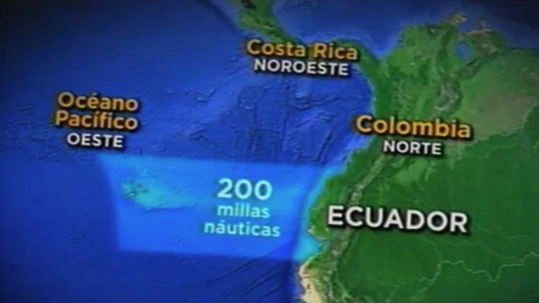 Ecuador cierra sus límites marítimos con Colombia y Costa Rica