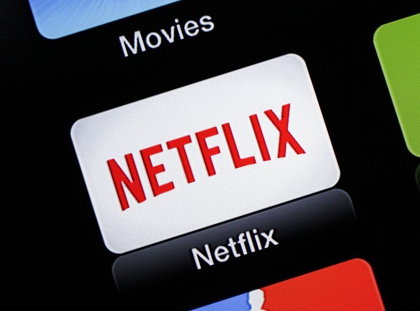 El ícono de Netflix en Apple TV en South Orange, Nueva Jersey.