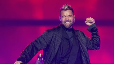 Ricky Martin durante un concierto de su gira con Enrique Iglesias, el 29 de octubre de 2021 en la State Farm Arena en Atlanta.