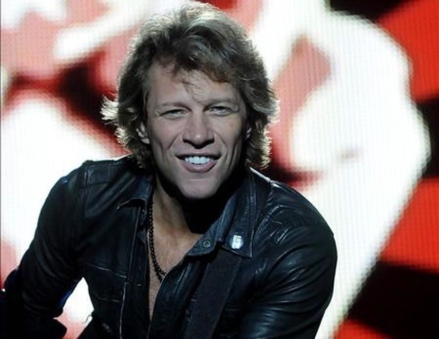Jon Bon Jovi, líder de la legendaria banda de rock estadounidense Bon Jovi. (EFE)