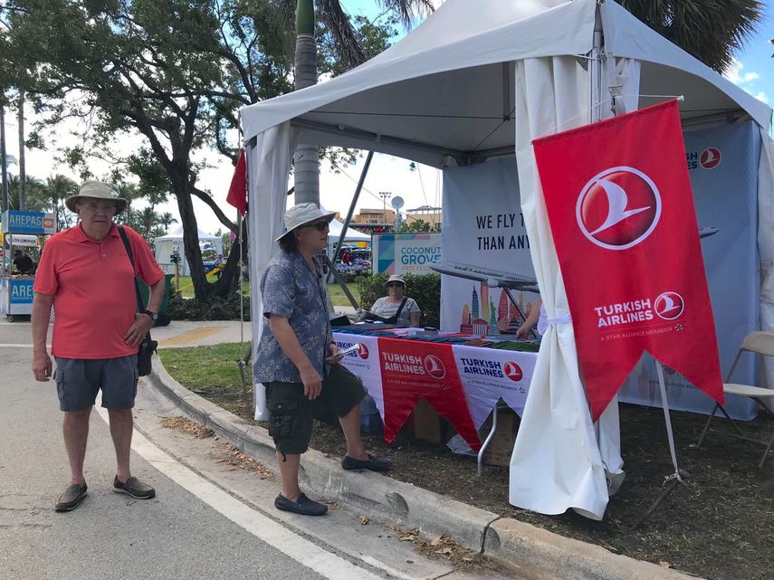 Uno de los stands del festival.&nbsp;
