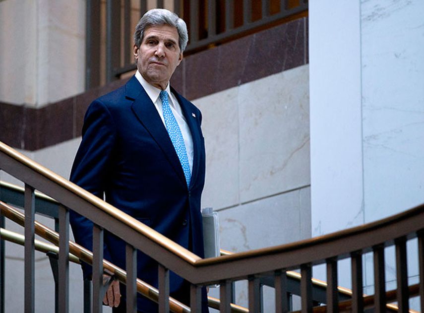 El Secretario de Estado de EEUU, John Kerry. (AP Photo/Carolyn Kaster)