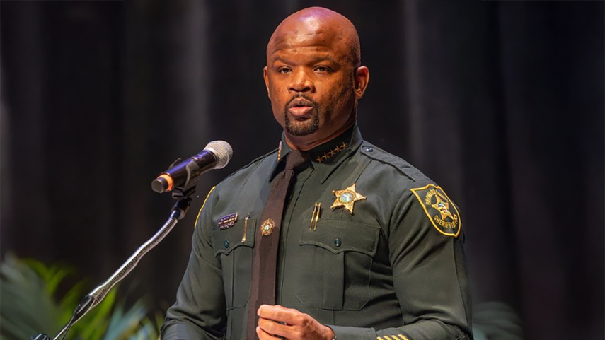 Gregory Tony, alguacil del condado de Broward en Florida.&nbsp;