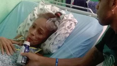 Fotograf&iacute;a de la opositora cubana Xiomara Cruz Miranda, actualmente hospitalizada en La Habana, publicada por Diario de Cuba el 30 de diciembre de 2019.