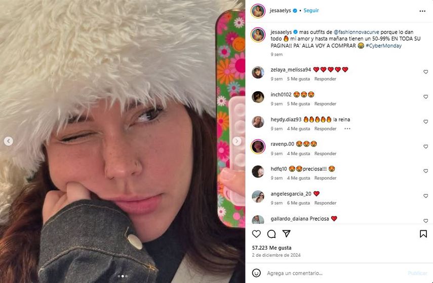 Jesaaelys, hija de Daddy Yankee y Mireddys González.