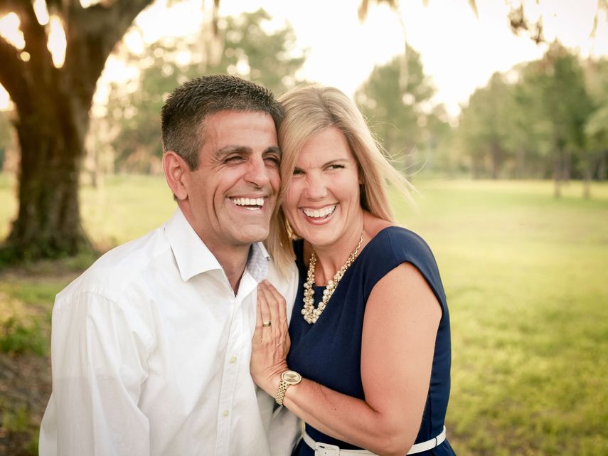 El cubano Rudy Blanco y su esposa&nbsp;Shelly, en una imagen familiar.