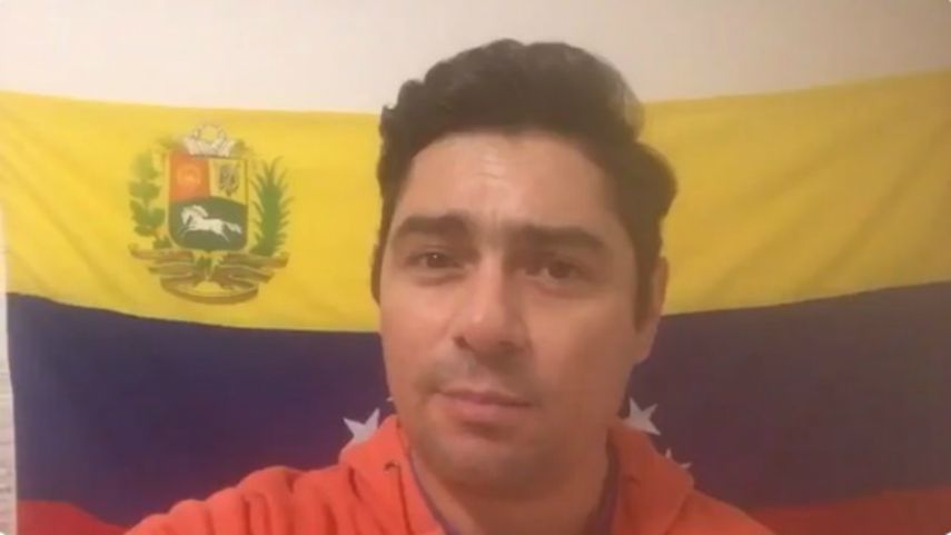 Carlos Vecchio, dirigente opositor exiliado.