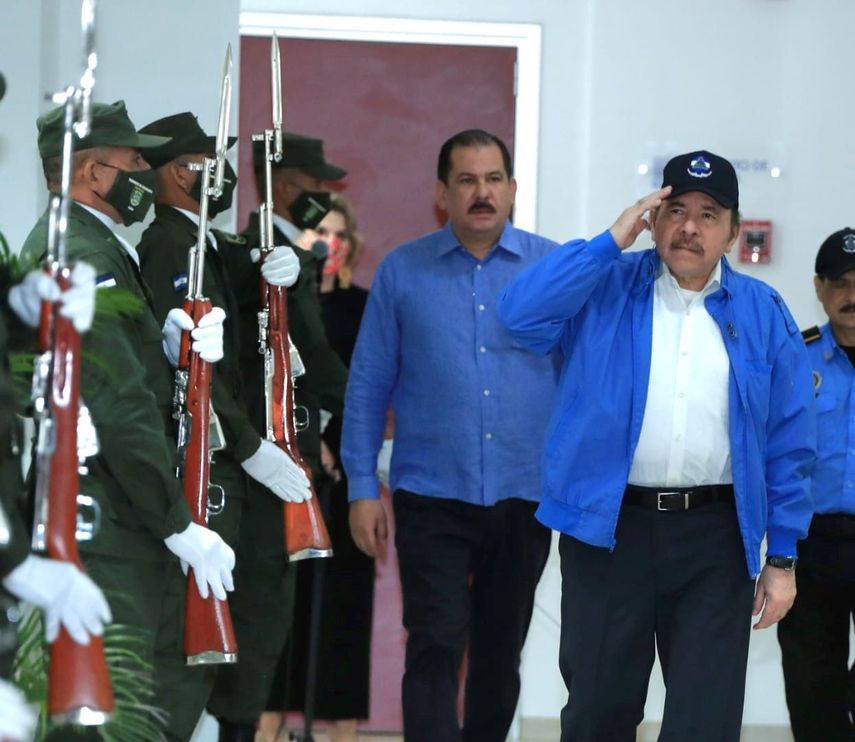 El dictador sandinista Daniel Ortega.