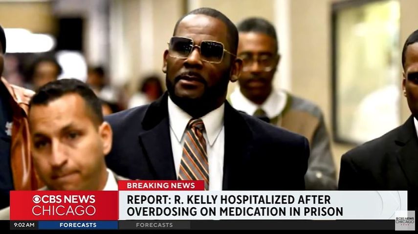 El rapero R. Kelly se encuentra en prisión en Carolina del Norte, donde cumple condena por extorsión y tráfico sexual que involucran abuso sexual de menores