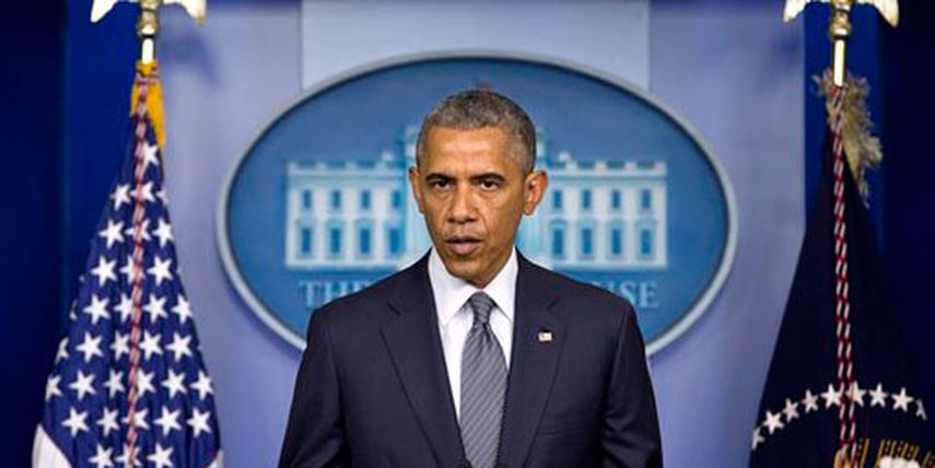 Es necesario que todas las partes se adhieran a un alto el fuego inmediato, dijo Obama en conferencia de prensa desde la Casa Blanca. Foto (AP)