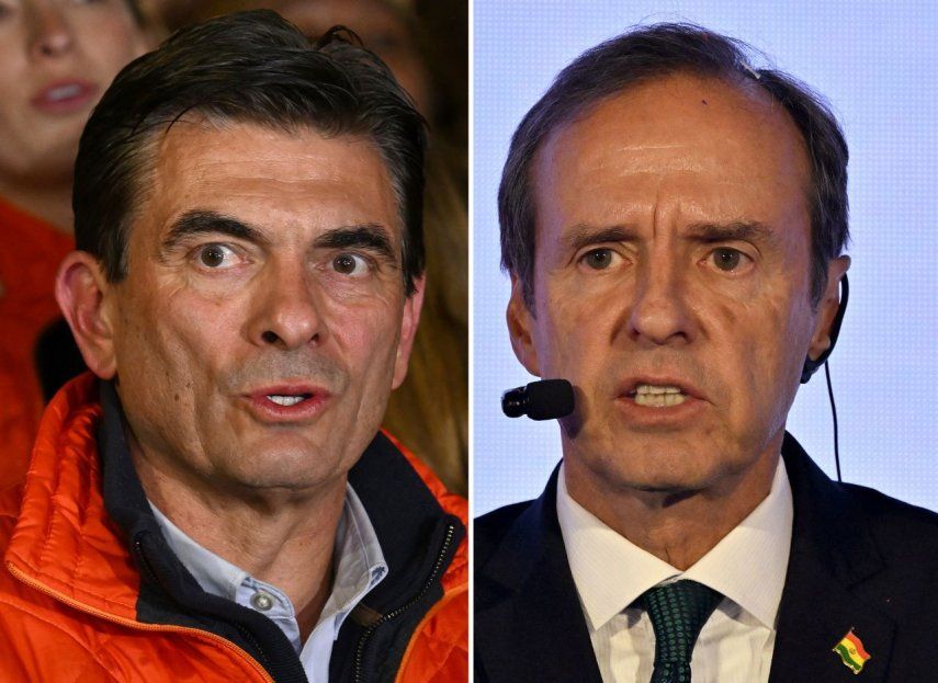 Rodrigo Paz y Jorge Tuto Quiroga Ramírez,