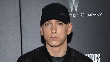 En esta foto del 20 de julio del 2015, el rapero Eminem asiste al estreno de Southpaw en Nueva York.