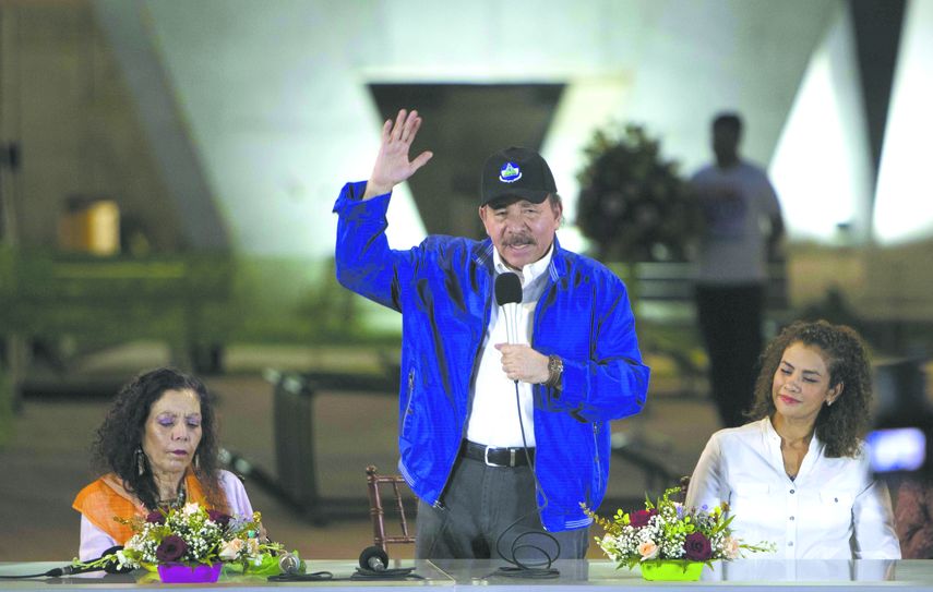 Daniel Ortega, el cuestionado presidente de Nicaragua.