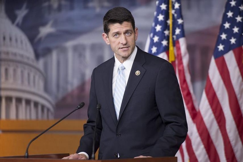 Paul Ryan, de 45 años, representa un distrito rural del estado de Wisconsin (EFE)