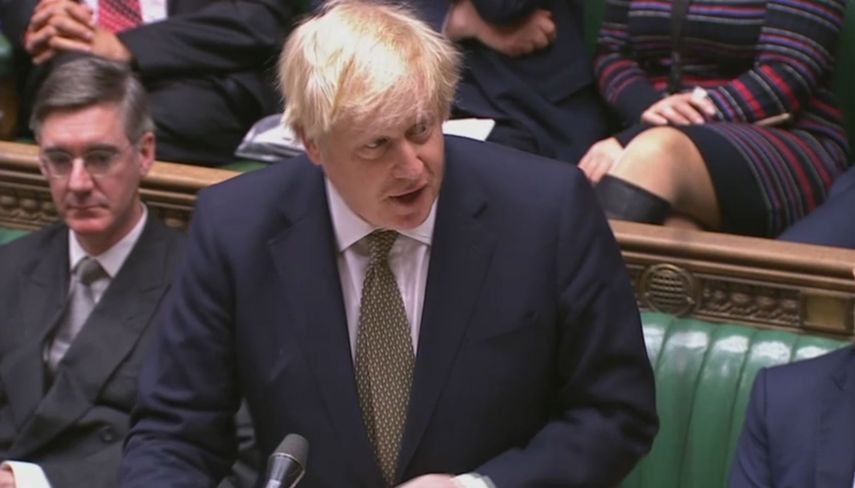 El&nbsp;primer ministro brit&aacute;nico, Boris Johnson.