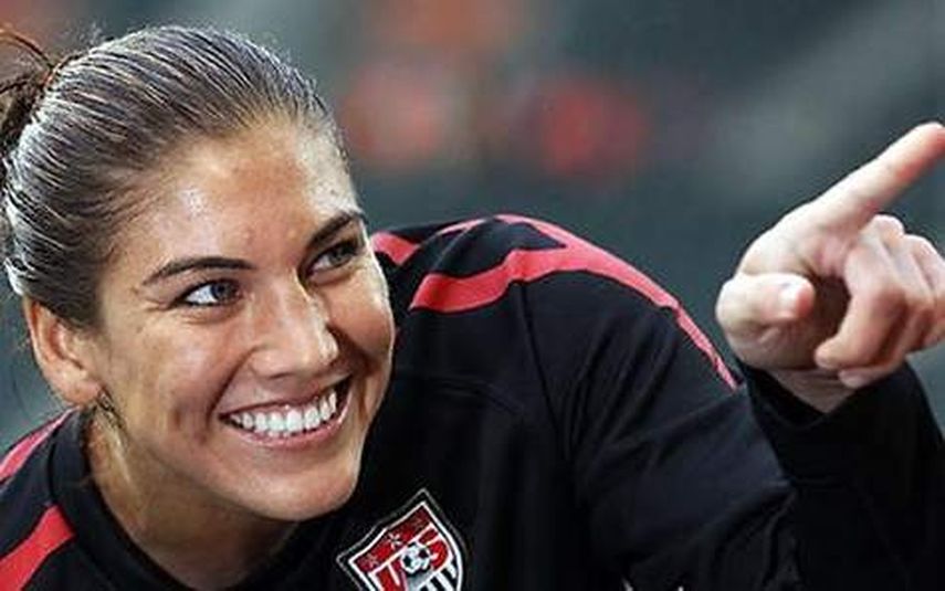Hope Solo siempre figura entre las más vistas. (EFE)