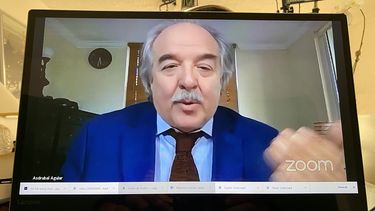 El exmagistrado de la Corte Interamericana de Derechos Humanos Asdrúbal Aguiar.