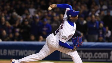 Chapmand llegó al juego para preservar la ventaja de una carrera y sacar 8 outs.