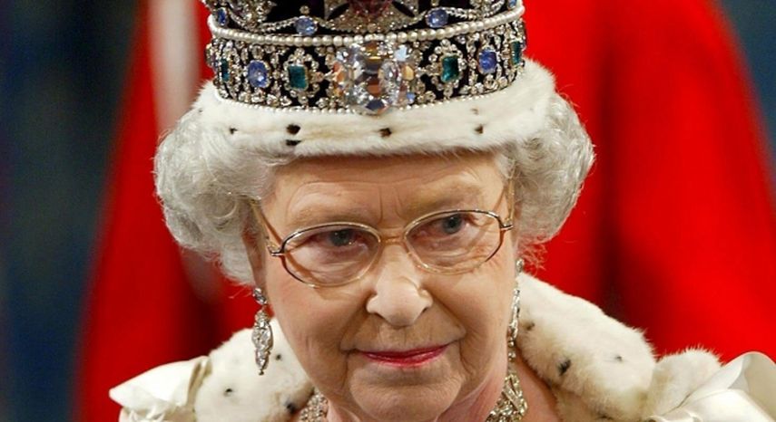 La reina Isabel II de Inglaterra, de 89 años.(EFE)