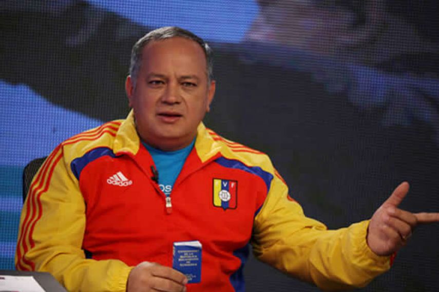 El presidente de la Asamblea Nacional (AN), Diosdado Cabello Rondón (EFE)