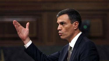El presidente del gobierno de España, Pedro Sánchez.