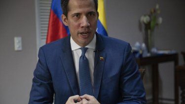 El opositor venezolano Juan Guaidó.