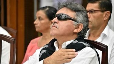 Jesús Santrich, exguerrillero de las extintas Fuerzas Armadas Revolucionarias de Colombia (FARC)