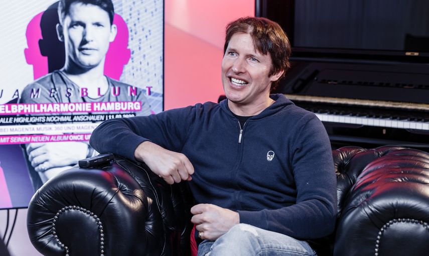 James Blunt no ofrecer&aacute; concierto v&iacute;a streaming.&nbsp;