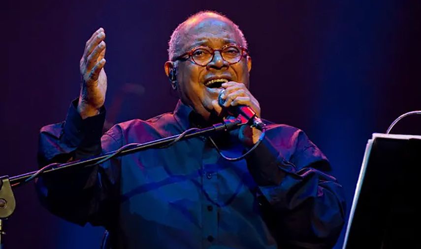 Pablo Milanés, durante un concierto en La Habana, Cuba.