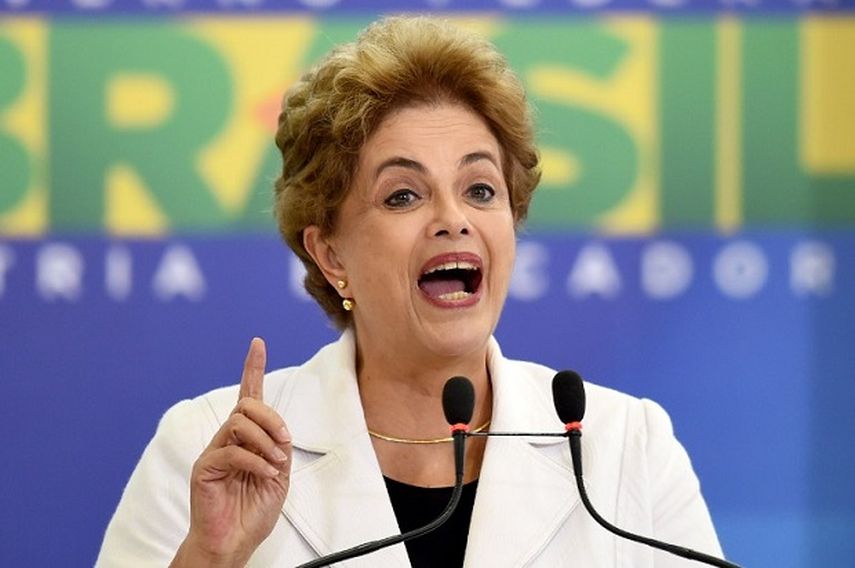  Rousseff podría ser destituida si así lo decide una mayoría calificada de dos tercios de los senadores (54 votos) (CORTESÍA /www.televicentro.hn)