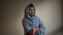 Behishta Arghand, presentadora de noticias de la emisora privada Tolo News, posa para la foto en Doha, Qatar, 29 de agosto de 2021. Behishta Arghand, presentadora de noticias de la emisora privada Tolo News, posa para la foto en Doha, Qatar, 29 de agosto de 2021.