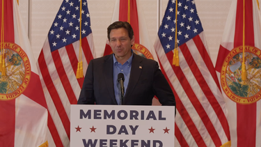 Ron DeSantis, gobernador de Florida.&nbsp;